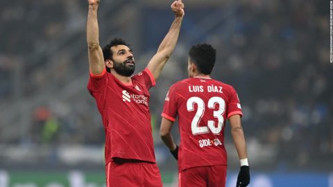 Mo Salah strikes to cap Liverpool late show against Inter Milan in Champions League