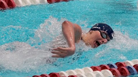 Transgender swimmer Lia Thomas wins 100-yard freestyle for third title at Ivy women’s championships