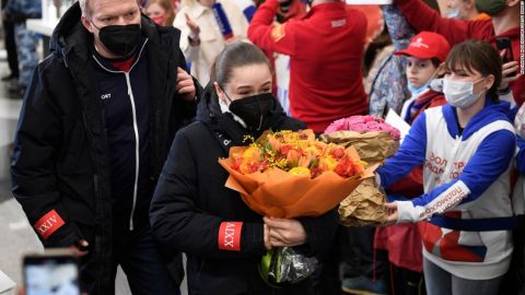 Kamila Valieva thanks coaches and fans for support following Winter Olympics