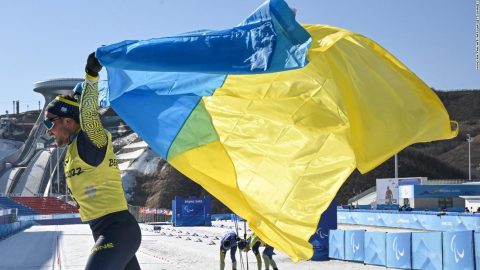 Winter Paralympics: Ukrainian athletes’ thoughts are with those fighting the invasion back home as they enjoy golden success in Beijing