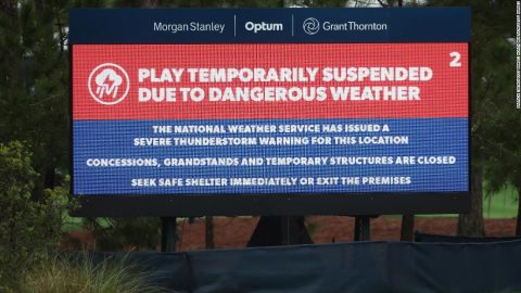 Tommy Fleetwood, Tom Hoge share early lead at weather-disrupted Players Championship