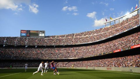 Iconic Camp Nou stadium set to be renamed after Barcelona and Spotify sign multi-year deal