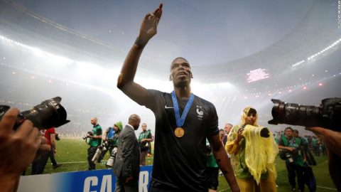 Paul Pogba reveals theft of World Cup medal