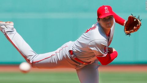 Shohei Ohtani matches 1919 Babe Ruth feat in history-making pitching performance in Boston