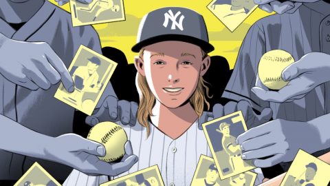 The Yankees fan who lost his autographed baseball cards