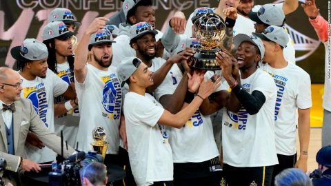 Warriors reach sixth NBA Finals in eight years as comparisons are drawn with dominant Bulls team of the 90s