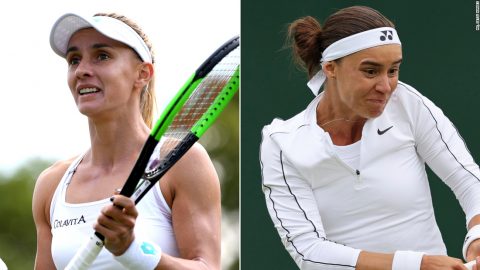 All-Ukrainian clash at Wimbledon takes focus away from tennis
