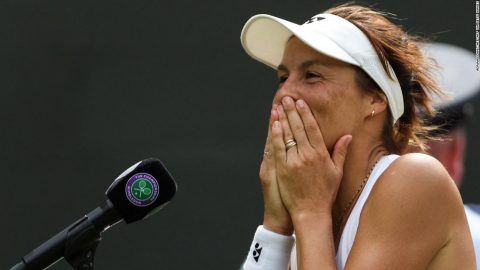 Tennis star enjoying ‘dream’ Wimbledon run 15 months after birth of second child