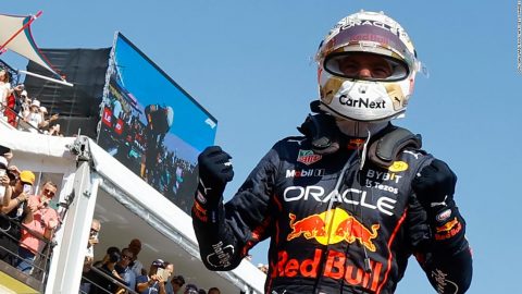 French Grand Prix: Max Verstappen wins after devastated Charles Leclerc crashes out with ‘unacceptable’ mistake