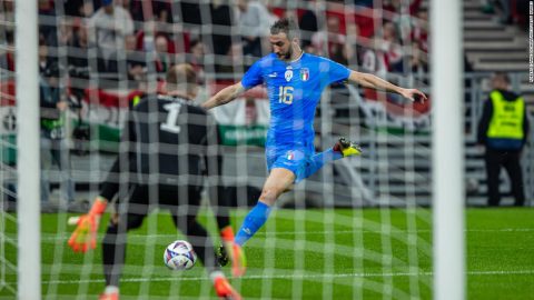 Italy moves onto Nations League finals, while England is relegated after playing out thrilling draw with Germany at Wembley