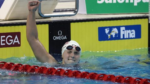 Katie Ledecky obliterates another world record