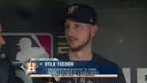 Astros’ Kyle Tucker reflects on his World Series Game 1 multi-HR game