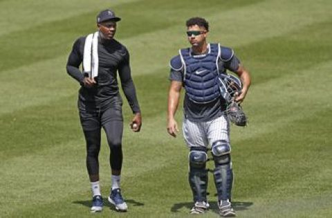 Yanks closer Chapman has coronavirus; Astros cancel workout