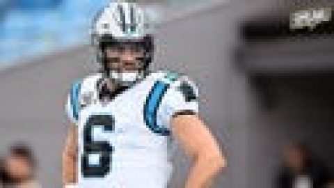 Is Baker Mayfield officially a bust after Panthers name PJ Walker QB1 vs. Falcons? | SPEAK
