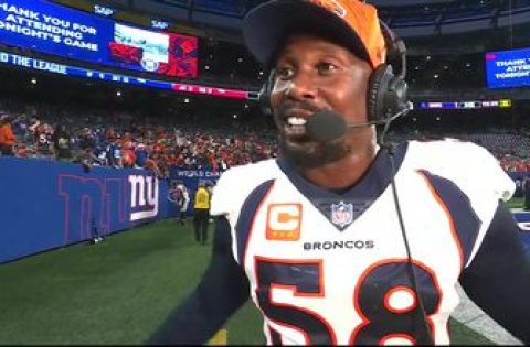 Von Miller on his two-sack performance in return: It was ‘business as usual’