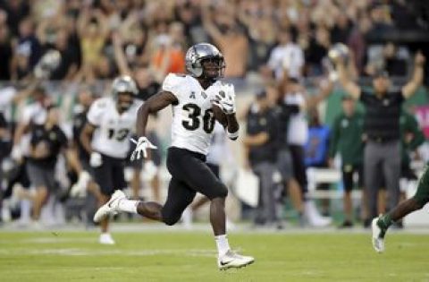 No. 8 UCF remains unbeaten, but loses QB Milton in 38-10 win