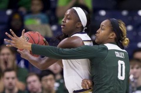 Ogunbowale and Young show way as Irish rout MSU, 91-63