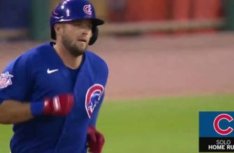 David Bote clobbers 455-foot homer to extend Cubs lead over Tigers to 3-1