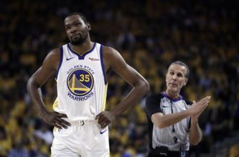 Warriors Durant, Cousins may miss Western Conference Finals