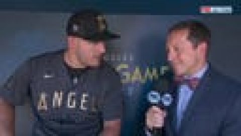 Mike Trout on son’s ASG experience, playing with Shohei Ohtani