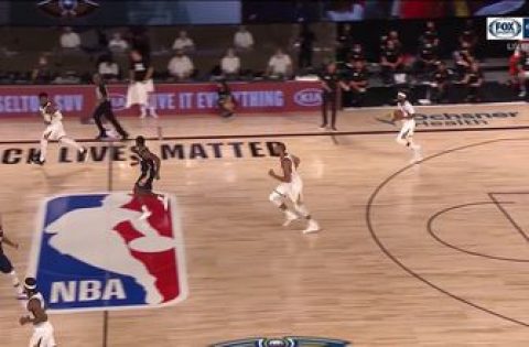 WATCH: Jrue Holiday is MONEY from the 3-Point Line