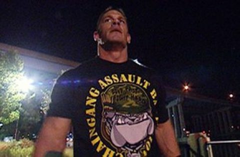 John Cena tosses Edge into the Long Island Sound