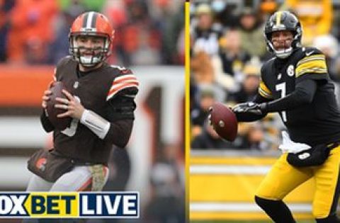 Cousin Sal takes Steelers and the points vs. Browns on Monday Night Football I FOX BET LIVE