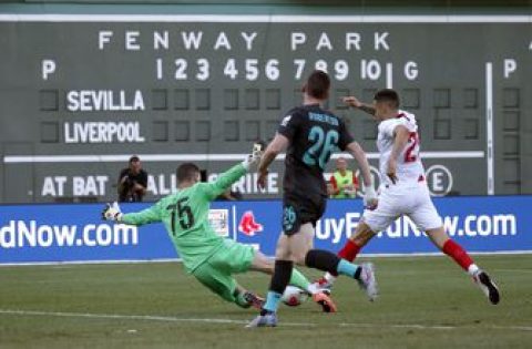 Sevilla beats Liverpool 2-1 in Fenway Park friendly