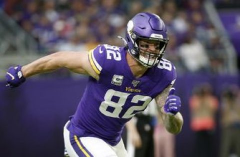 Whatever the role, Vikings lean plenty on durable Rudolph
