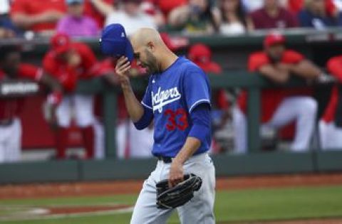 Price makes 1st spring training appearance for Dodgers