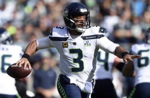 Russell Wilson jokes about shoe toss against 49ers