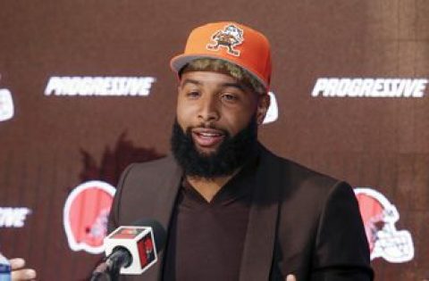 OBJ reports to Browns, will practice after skipping workouts