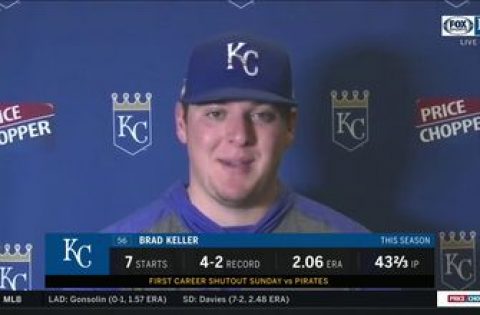 Brad Keller: ‘It was really special’ to throw first career shutout