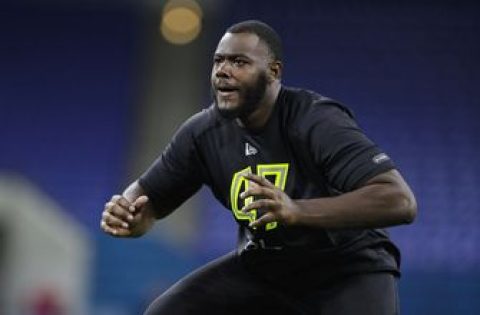 Giants help O-line in draft, all other picks on defense