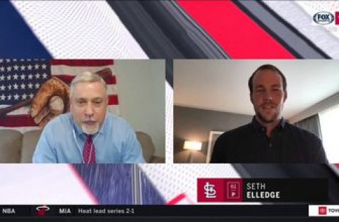 Seth Elledge: ‘I’m having a blast’ in first big-league season