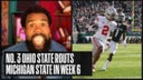Ohio State routs Michigan State in Week 6 | Number One College Football Show
