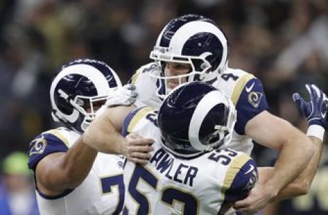 Rams kicker Zuerlein listed on injury report with foot issue