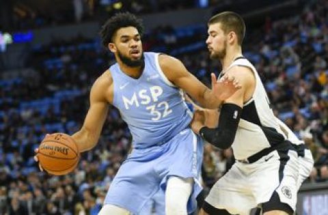 Minnesota’s Karl-Anthony Towns sidelined by sprained knee