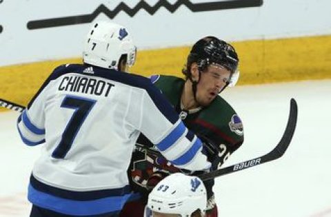Jets’ Chiarot fined for cross-checking Coyotes’ Cousins