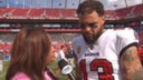 ‘We gotta be better!’ – Mike Evans reacts to Tampa Bay’s victory vs. Falcons