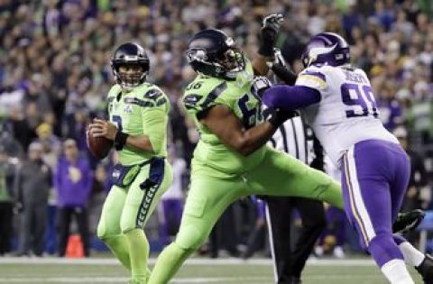 Once a weakness, offensive line now strength for Seahawks