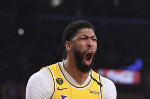 Lakers’ Anthony Davis to wear own name on jersey in Orlando