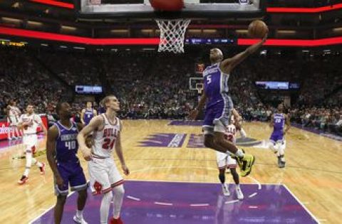 Bagley just misses double-double as Kings top Bulls 129-102