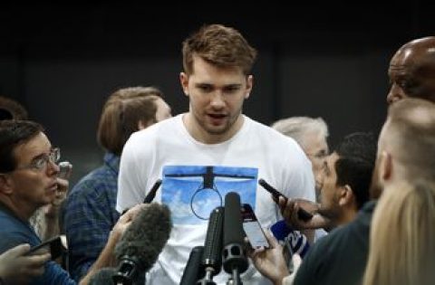 Euro swap for Mavs: Porzingis joins Doncic as Dirk moves on