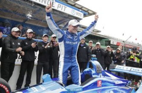 Sweden’s Rosenqvist off to strong IndyCar rookie season