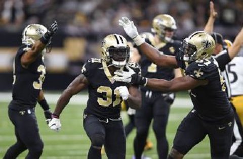 Saints narrowly upend Steelers and take top NFC seed