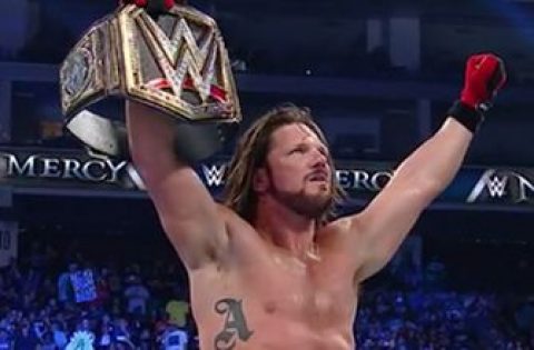 AJ Styles opens up on pressures of being at the top and self-criticism