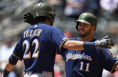 Brewers’ Yelich, Moustakas heating up in June
