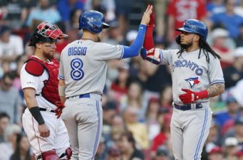 Blue Jays rally from 6-run deficit, beat Red Sox 8-7