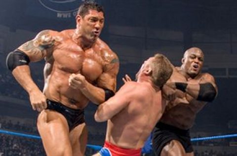Batista & Bobby Lashley vs. King Booker, Finlay & William Regal – Handicap Match: SmackDown, Aug. 25, 2006 (Full Match)